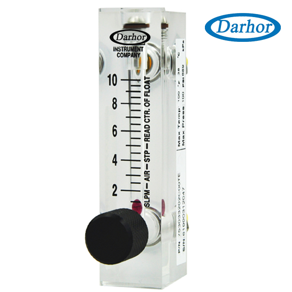 Dwyer type variable area flow meter